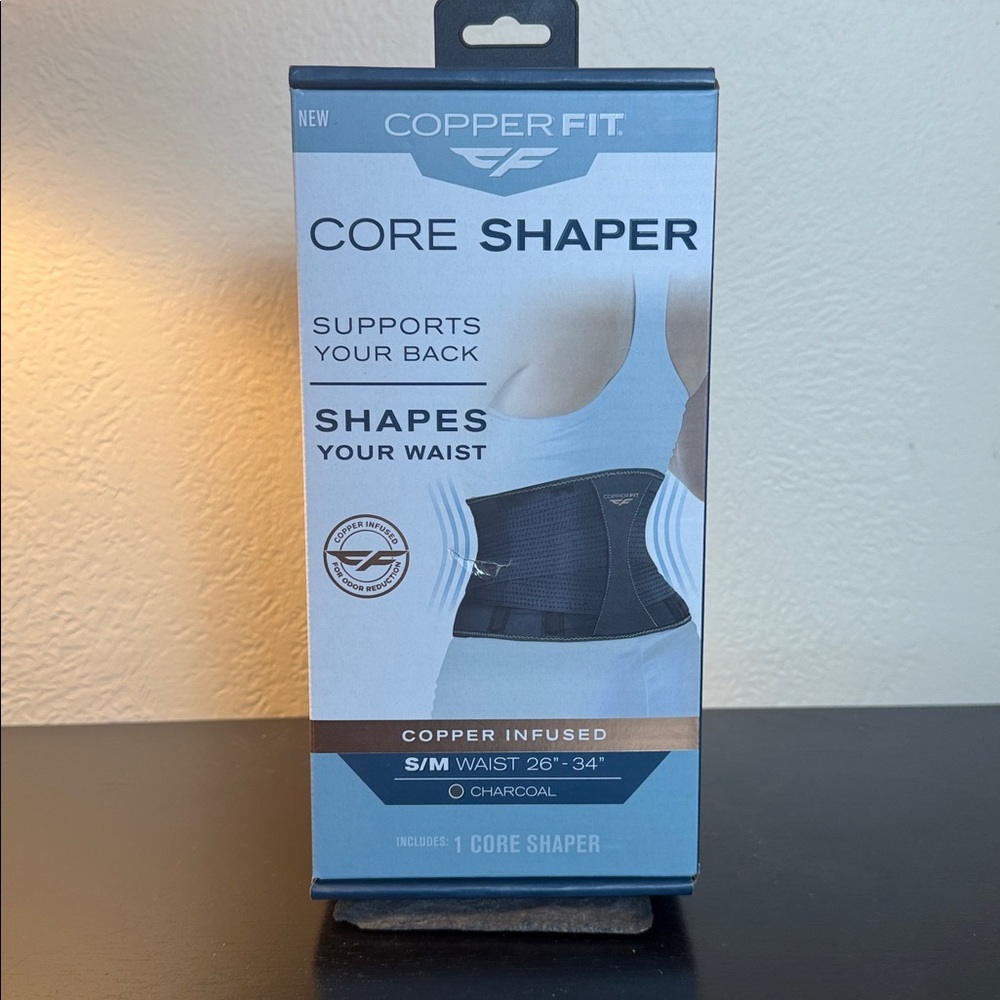 Copper Fit Core Shaper S/M Charcoal